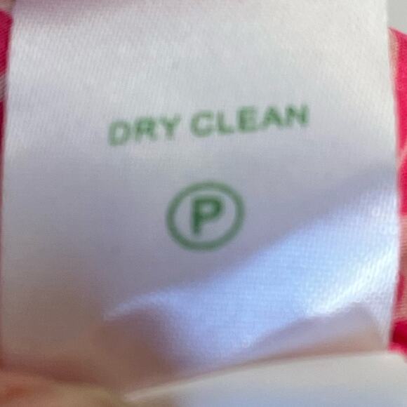 LILLY PULITZER Silk Dahlia Splash Show Your Stripe Sleeveless Blouse size xs - Picture 6 of 6